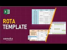 Video thumbnail for Rotation Schedule Excel Template | Free Excel Template for Employee Scheduling!