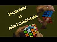 Video thumbnail for Master the 3x3 Rubik's Cube in 4 Easy Steps || Cube Tutorial for Beginners || 3x3 Cube Solution