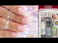 Video thumbnail for Nail Pro Tests Kiss Complete Acrylic Kit Plus 3 Weeks Later Review