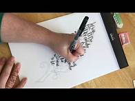 Video thumbnail for Creating Calligrams