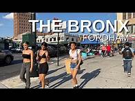 Video thumbnail for NEW YORK CITY Walking Tour [4K] - THE BRONX - FORDHAM