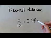 Video thumbnail for Writing Fractions in Decimal Notation - 4th Grade Math Lesson