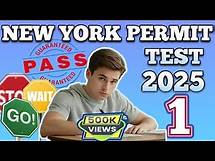 Video thumbnail for DMV Practice Test NY 2025 | Practice Permit Test NY | Part 01