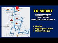 Video thumbnail for Cara menggambar denah lokasi di Microsoft Word dengan bantuan google map