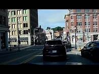 Video thumbnail for A Short Drive Through Beautiful Downtown Bangor, Maine, from the hospital to the Stephen King House