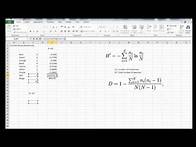 Video thumbnail for Using Excel to Calculate Biodiversity