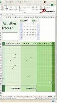 Video thumbnail for Daily Activity Tracker Template in Excel - Excel Tips and Tricks