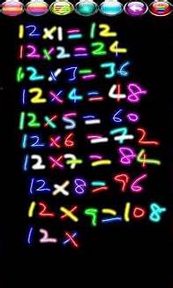 Video thumbnail for Table of 12. Multiplication Table of 12.