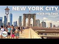 Video thumbnail for New York City's Financial District Walking Tour - 4K60fps with Captions