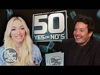 Video thumbnail for Gwen Stefani Answers 50 Rapid-Fire Personal Questions