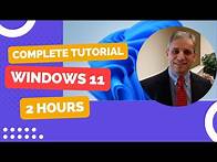 Video thumbnail for Windows 11 Full Tutorial - A 2 Hour Course to Learn and Master Windows 11