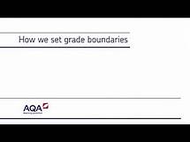 Video thumbnail for How we set grade boundaries