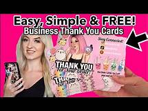 Video thumbnail for DIY Business Thank You Cards for FREE! In Under 10 Minutes! (Beginner Friendly)