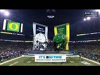 Video thumbnail for Big Ten Championship on CBS intro | 3 Penn State vs 1 Oregon | 12/7/2024