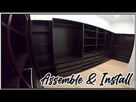 Video thumbnail for IKEA PAX Wardrobe Assembly. Spacious Closet for your Dream Home.