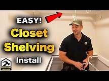 Video thumbnail for How to Install Walk-In Closet Shelving | FAST & EASY Step-by-Step Tutorial