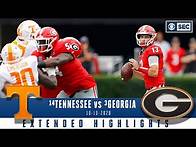 Video thumbnail for #14 Tennessee Volunteers vs #3 Georgia Bulldogs: Extended Highlights | CBS Sports