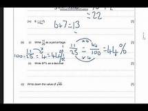 Video thumbnail for Eduqas Foundation Maths 2022 Summer Past Paper 1 - Question 1