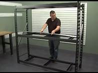 Video thumbnail for Gladiator Installation - Heavy Duty Steel Rack Shelving