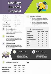 Video thumbnail for One Page Business Proposal PowerPoint Template | Kridha Graphics
