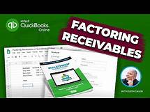 Video thumbnail for Accounting for Factoring Receivables in QuickBooks Online