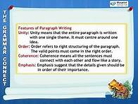 Video thumbnail for Paragraph Writing - Grammar for Class 6