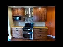 Video thumbnail for Stained Knotty Alder Cabinets