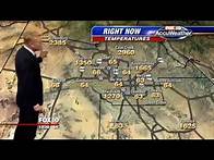 Video thumbnail for Weather map goes crazy live on the air