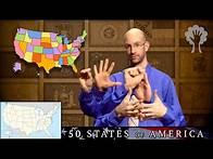 Video thumbnail for 50 States of America - 2nd Edition | ASL - American Sign Language