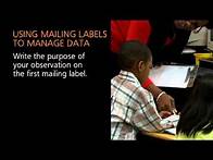 Video thumbnail for Collecting student data with mailing labels - tips for differentiated instruction