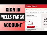 Video thumbnail for How to Sign in Into Wells Fargo Account