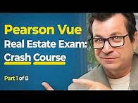 Video thumbnail for Pearson Vue Real Estate Exam: Crash Course | Part 1 of 8
