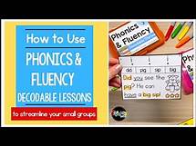 Video thumbnail for How to Use Phonics & Fluency Decodable Lessons in Small-Group Reading Instruction