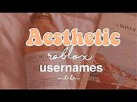 Video thumbnail for ♡Aesthetic Roblox username idea (untaken) part 2 ♡