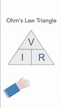 Video thumbnail for Ohms Law Triangle #SHORTS
