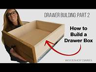 Video thumbnail for How to Build a Drawer Box | Easy Step by Step Guide