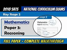 Video thumbnail for 2018 KS2 Maths SATS - Paper 3 Reasoning - Full Paper Complete Walkthrough