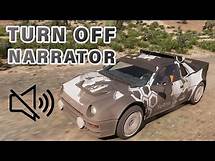 Video thumbnail for How to Turn off Narrator ► Forza Horizon 5
