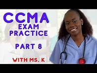 Video thumbnail for CCMA Exam practice Part 8 | Certified Clinical Medical Assistant Exam Review