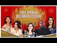 Video thumbnail for FREE SPANISH COURSE FOR BEGINNERS (A1): 4 HOURS OF LESSONS!