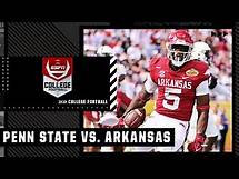 Video thumbnail for Outback Bowl: Penn State Nittany Lions vs. Arkansas Razorbacks | Full Game Highlights