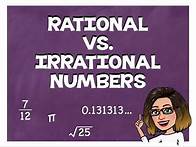 Video thumbnail for Rational vs Irrational Numbers