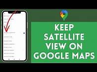 Video thumbnail for How to Use Google Maps Satellite View (2024) | Google Maps Tutorial