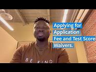 Video thumbnail for How to Get Application Fee and GRE Waiver