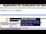 Video thumbnail for How to apply for Graduation Using the Online Graduation Application