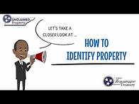 Video thumbnail for Unclaimed Property Holder Reporting: How to Identify Property