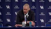Video thumbnail for Kentucky basketball: Mark Pope discusses defeating Vanderbilt