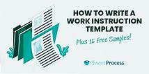 Video thumbnail for 7  Free Work Instruction Templates [ How To Write One]