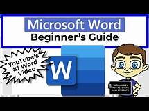 Video thumbnail for Beginner's Guide to Microsoft Word