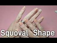 Video thumbnail for How To File Squoval Nails